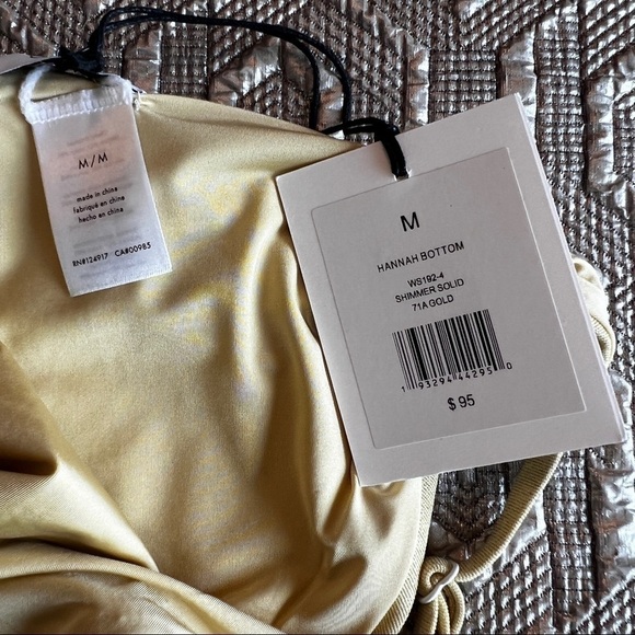 NWT ONIA Hannah Bikini Bottom Adjustable Straps - Picture 6 of 7